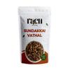 Raen Haven Dried Turkey Berry (Sundakkai Vathal) | 100% Natural Sun-Dried Turkey Berry | No Preservatives | Handpicked Traditional South Indian Taste & Wellness | 3.5 oz view 1