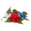 HEATSHAKING Romantic Candle Wreath Artificial Flower for Home Decor Centerpiece for Dining Table and Special Occasions Elegant Floral Candle Holder for Parties and Gatherings view 1