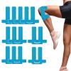 10Pcs Precut Kinesiology Tape for Knees - Waterproof Knee Tape for Knee Pain Relief, Knee Support & Stability, Original Cotton Athletic Knee Tape, Latex-Free Blue view 1