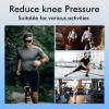 10Pcs Precut Kinesiology Tape for Knees - Waterproof Knee Tape for Knee Pain Relief, Knee Support & Stability, Original Cotton Athletic Knee Tape, Latex-Free Blue view 3