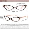 EYEURL Reading Glasses for Women Cat Eye-4 Pack Fashion Blue Light Blocking Readers Anti-Glare/UV Rays Eyeglasses with Spring Hinges 1.50 view 4