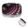 Pill Box Small Pill Case for Pocket & Purse Pill Organizer Portable Pill Container Cute Medicine Organizer Fantasy Sci-Fi Dizziness Travel Pillbox for Vitamin Fish Oil Supplements view 1