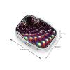 Pill Box Small Pill Case for Pocket & Purse Pill Organizer Portable Pill Container Cute Medicine Organizer Fantasy Sci-Fi Dizziness Travel Pillbox for Vitamin Fish Oil Supplements view 3