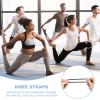 YELARXI Patella Band Silicone Knee Band, Patellar Tendon Support Strap with Storage Bag Fit for Knee Pain Ease Basketball Running Hiking Soccer Sports - (2 Set, Black) view 4