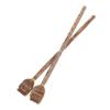 Anneome 2PCS Wooden Back Scratcher Set Portable Back Scratching Tool Natural Chicken Wing Wood Massage for Adults for Itching Relief and Relaxation view 1