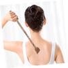Anneome 2PCS Wooden Back Scratcher Set Portable Back Scratching Tool Natural Chicken Wing Wood Massage for Adults for Itching Relief and Relaxation view 2
