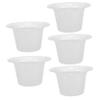 VALICLUD 15pcs Portable Disposable Urinal Bucket Unisex Chamber Pot for Home Hospital Use Lightweight Compact Bedpan Spittoon for Elderly Disabled view 2
