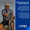 Carbs Fuel Salted Original 50g Energy Gel 12-Pack | 50g Carbs, 450mg Sodium | Vegan & Gluten-Free | Thin, Easy-to-Consume Running Gels | No Hydration Mix Needed | Fuel for Longer Efforts view 4