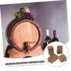 MUCKLILY 2pcs Wine Chips for Home Brewing Oak Cubes for Wine Making Natural Oak Infusion Wood Chips Rustic Design view 4