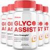 (5 Pack) Glyco Assist Supplement Support Pills, Glyco Assist Glycogen Capsules with Maximum Strength Supplement Health Formula, GlycoAssist Advanced Vitamin and Overall Wellness Support (300 Capsules) view 1