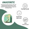 Angelite Raw Healing Crystal Stone for Prosperity | Large 1.25-2.0 Growth | Positive-Energy | Ideal for Meditation | Natural Rocks for Tumbling and DIY view 2
