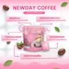 50 Sachets/Pack(750Grams) NewdayCoffee Intense Delicious Much Mellow Arabica Roasted Fruit Snack (of 3) By Beautygoodshop [Get Free For You Beauty Gifts] view 2