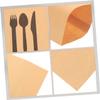 Happyyami 200pcs Rustic Cutlery Pouches Kraft Paper Silverware Bags Tableware Storage Pouches for Hotel view 3