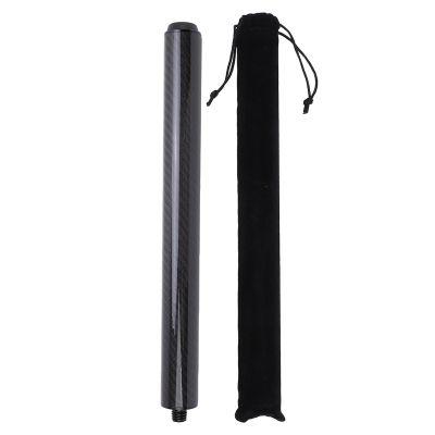 12 Inch Carbon Billiard Pool Extension Stick, Quick Installation, Enhanced Weight for Improved Balance, Extended Length for Better Control, Material