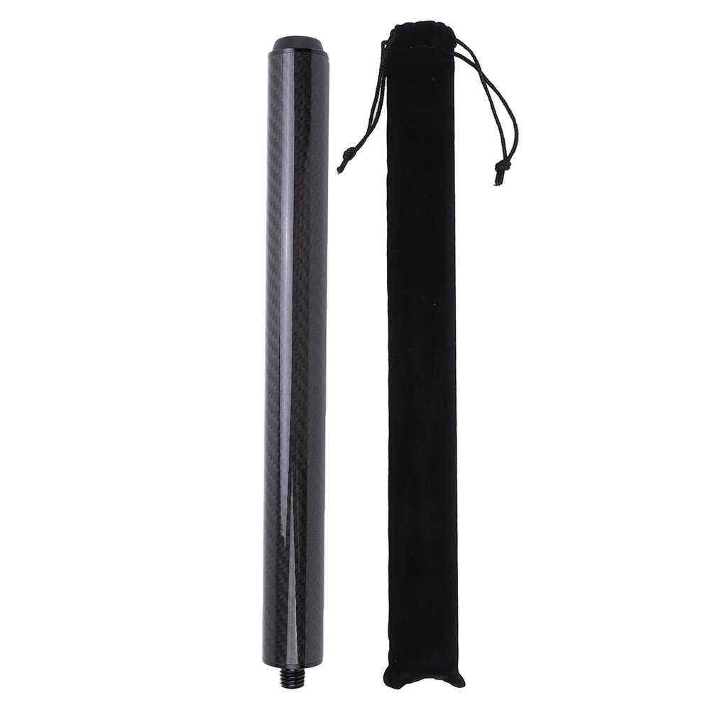 12 Inch Carbon Billiard Pool Extension Stick, Quick Installation, Enhanced Weight for Improved Balance, Extended Length for Better Control, Material
