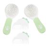 Beaupretty 2set Hair Brush and Comb Set Soft Bristles for Gentle Grooming for Newborns and Toddlers for Cradle Cap and Management view 1