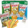 Garden- Veggies Straw Variety Pack, Gluten- Free Snack Box of 30 Count, Custom Bundled by MOOCHI view 1