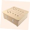 Beavorty Wooden Moxibustion Box Set for Home Use Adjustable Cone Burner Traditional Chinese Therapy Tool for Foot and Hip view 4