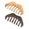 WRITWAA 2Pcs Green Sandalwood Massage Comb Set Handheld Acupoint Massager for Scalp for Home Use and Relaxation Random Color view 1