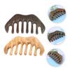 WRITWAA 2Pcs Green Sandalwood Massage Comb Set Handheld Acupoint Massager for Scalp for Home Use and Relaxation Random Color view 4