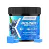 Bounce Pro Hydration Electrolyte Gummies 75 Vegan Chewable Gummies with Sodium, Potassium & Magnesium for Running, Workouts & Endurance No Sugar, Caffeine Free Electrolyte Chews, Blueberry Splash view 1
