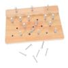 Abaodam Hand Therapy Pegboard: Wooden Hand Exercise Board for Fine Motor Skills and Hand Flexibility for Rehabilitation view 1