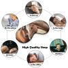 Adorable Horse Blackout Sleep Eye Mask, Ventilated Fabric, Adjustable Wearing Style, Zero Pressure Sleeping Mask Soft Skin Friendly Eyeshade for Women Men view 4