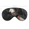 3D Bald Eagle Blackout Sleep Eye Mask, Ventilated Fabric, Adjustable Wearing Style, Zero Pressure Sleeping Mask Soft Skin Friendly Eyeshade for Women Men view 2