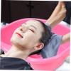 Vaguelly Portable Hair Washing Basin Bedridden Shampoo Bowl Sink Boys and Girls Hair Washing Rest Sink for Home Care view 4