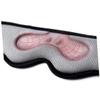 OATIPHO USB Heated Steam Eye Mask for Hot Compress for Relaxation Office Travel Grey view 4