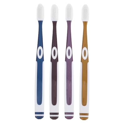 NIYANGLE 1Set Soft Silicone Toothbrush for Adults Portable Handheld Tooth Care Tools Durable for Family Use and Daily Oral