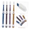 NIYANGLE 1Set Soft Silicone Toothbrush for Adults Portable Handheld Tooth Care Tools Durable for Family Use and Daily Oral view 3