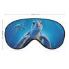 Turtle in Blue Water Blackout Sleep Eye Mask, Ventilated Fabric, Adjustable Wearing Style, Zero Pressure Sleeping Mask Soft Skin Friendly Eyeshade for Women Men view 2