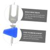 BESPORTBLE 528Hz Aluminum Alloy Tuning Fork Set for Chakra Healing Sound Therapy Stress Relief Includes Hammer and Instruction Manual view 3