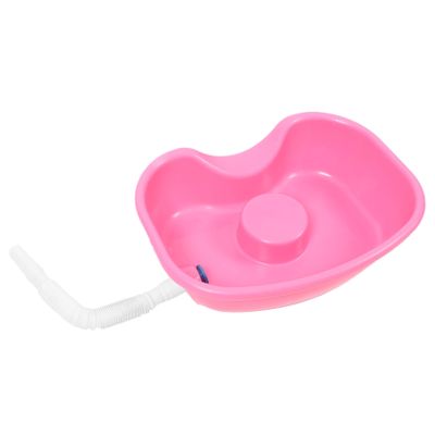 PartyKindom Portable Hair Washing Basin for Bedridden Large Shampoo Bowl for Bedside Boys and Girls Adult Use