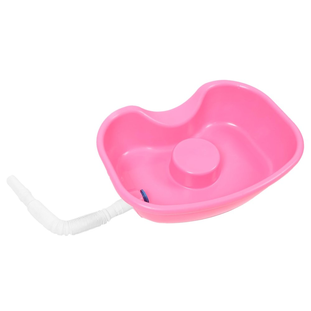 PartyKindom Portable Hair Washing Basin for Bedridden Large Shampoo Bowl for Bedside Boys and Girls Adult Use