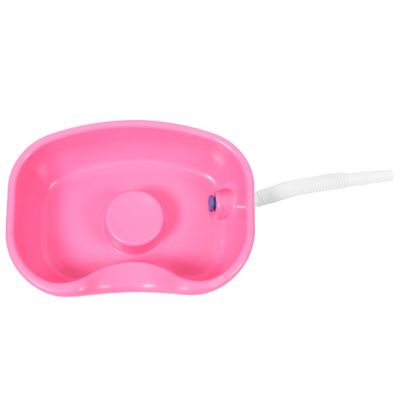 FOYTOKI Plastic Hair Washing Tray Elderly Care Bedside Sink Salon-Grade Shampoo Basin