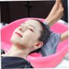 FOYTOKI Plastic Hair Washing Tray Elderly Care Bedside Sink Salon-Grade Shampoo Basin view 3