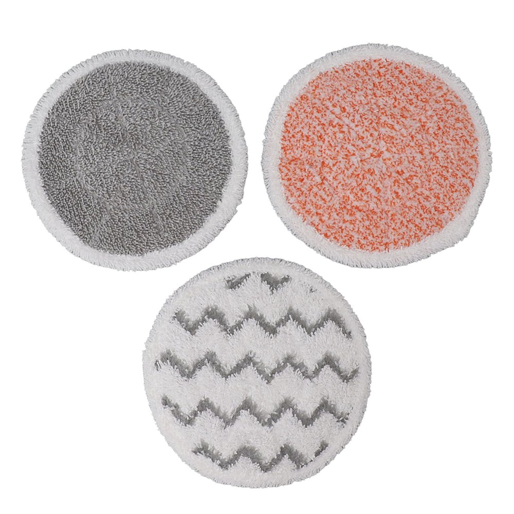 Pilipane Replacement Steam Cleaner Mop Pads Kit Heavy Duty Washable Reusable Scrubbing Pads for Shark S7000 S7001 T2 T21 U6002 Series Steam Floor Mop 6 Pieces Multi Color