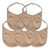 EHUCONELDEX Tracheostomy Neck Stoma Cover with Adjustable Strap,Breathable Laryngectomy Cover-Neck Trachea Protector for Tracheostomy Care (Khaki-5Pcs, Large) view 1