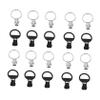 KONTONTY 20pcs Durable Zipper Pull Tabs for Bags Coats DIY Crafts Sturdy Replacement Zipper Head Accessories for Backpacks Luggage and Sportswear view 1