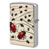 Art Ladybug Lighter Case Double-Sided Graffiti Lighter Holder - Metal Lighters Protective Cover, Universal Fit for Standard Lighters, Stylish Gift for Men & Women view 1