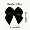 100Pcs Mini Bows,Black Ribbon Bows for Gift Wrapping,Small Bows for DIY Crafts,Gift,Sewing,Scrapbooking and Cake Wedding Birthday Christmas Party Decorations view 2