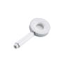 NLCKDSML Handle Shower Handset Chrome Plated Round Square Big Small Bathroom Accessories ABS Brass One Two Three Functions with Button(HS0031CP-86) view 1