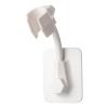 NLCKDSML 360 Degree Adjustable Shower Head Rack Bracket Wall Mounted Hook Showerhead Holder Base Shelf Bathroom Bath Accessory(White) view 1