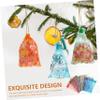 HEATSHAKING 100pcs Organza Bags Sheer Drawstring Mesh Pouches for Candy Jewelry Party Favors Weddings and Birthdays Lightweight Multi-color Bags view 4