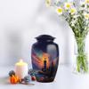 SABURIAL Lighthouse Urn - Funeral Urn for Adult Ashes Men - 10 Inch - Large with Velvet Bag - Cremation Urns for Women - Large Memorial Urns - Human Remains Urns view 4