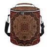 Accent Vintage Persian Large Capacity Cylindrical Camping Ice Pack, Stylish Handheld Ice Pack view 1