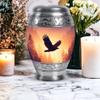 SABURIAL Eagle Urn - Large Funeral Urn for Ashes Adult Male & Female - Keepsake Urns for Women - Decorative Urns - Combo of 10 Inch & 3 Inch view 4