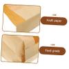 Beaupretty 100Pcs Oil Baking Toast Bags with Clear Window Versatile Bags for Bread Snacks Pastries for Bakeries Snack Bars and Take out Orders view 4